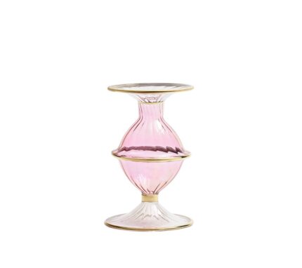 Snevayig Blossom Candle Holder in Pink