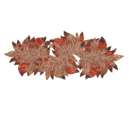 Snevayig Harvest Runner in Brown & Orange