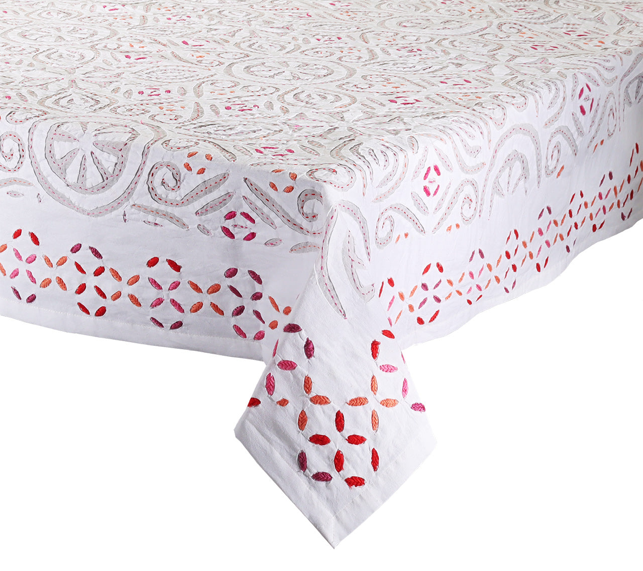 TC1259605WHPKOR-white-pink-orange-malta-tablecloth-corner.jpg
